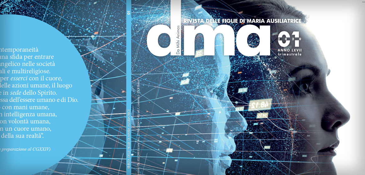 Il numero 1-2020 della rivista "DMA" realizzato per le Figlie di Maria Ausiliatrice