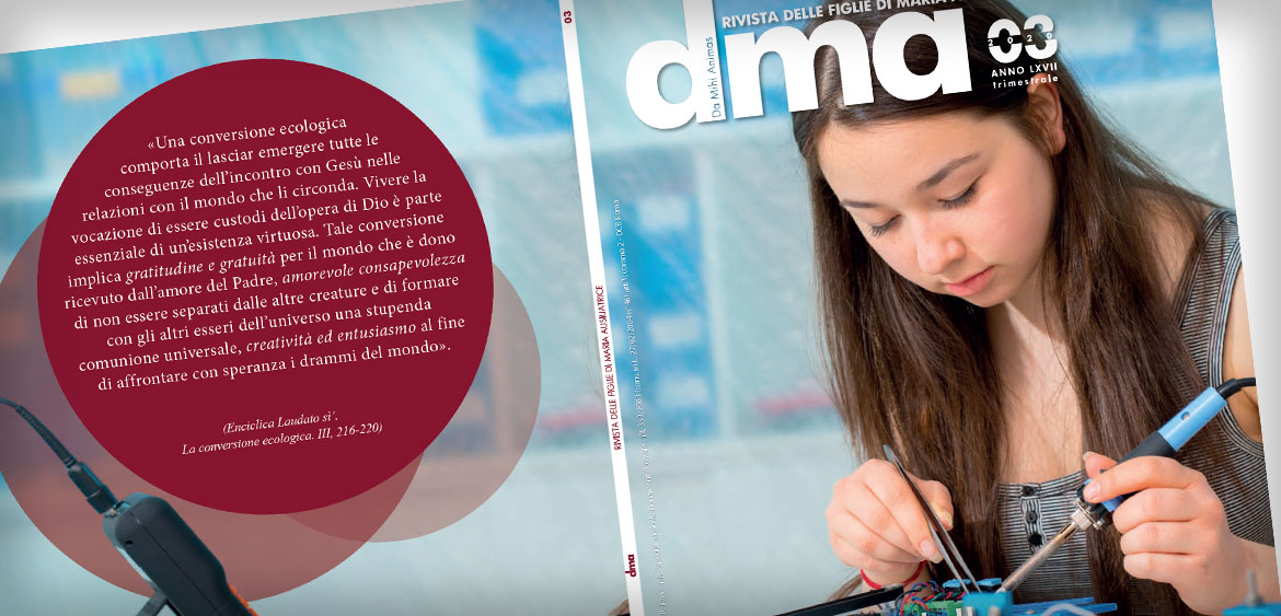 In uscita il numero 3-2020 della rivista "DMA" realizzato per le Figlie di Maria Ausiliatrice